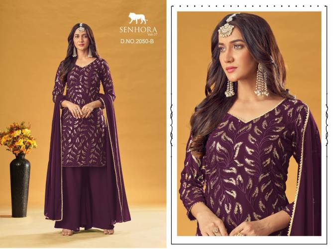 Senhora 37 Colors Heavy New Designer Exclusive Wear Embroidery Salwar Kameez Collection